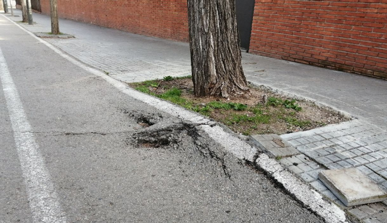Las aceras de Sant Cugat: un reflejo de la negligencia en la gestión de fondos públicos